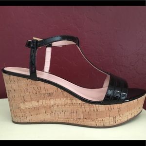 Kate Spade platform wedges